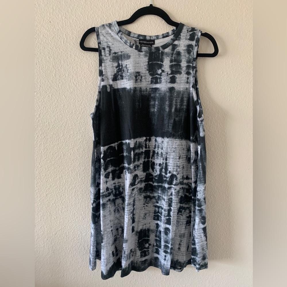 Wednesday Girl Tie Dye Sun Dress